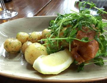 Neue Erdäpfeln mit Rucola Neue Erdäpfeln mit Rucola