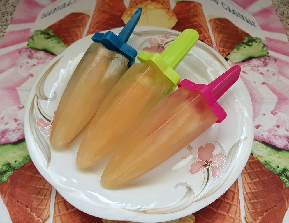 Grüntee-Wassereis Grüntee-Wassereis