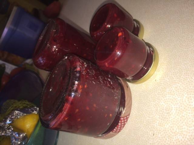 Brombeer-Marillen Marmelade