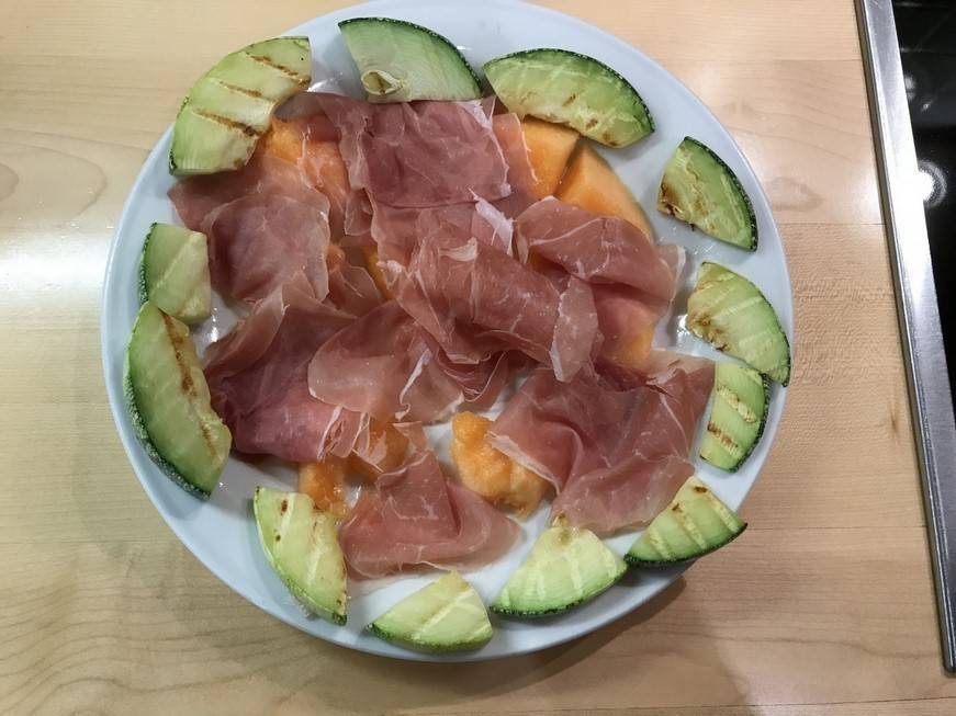 Prosciutto con melone