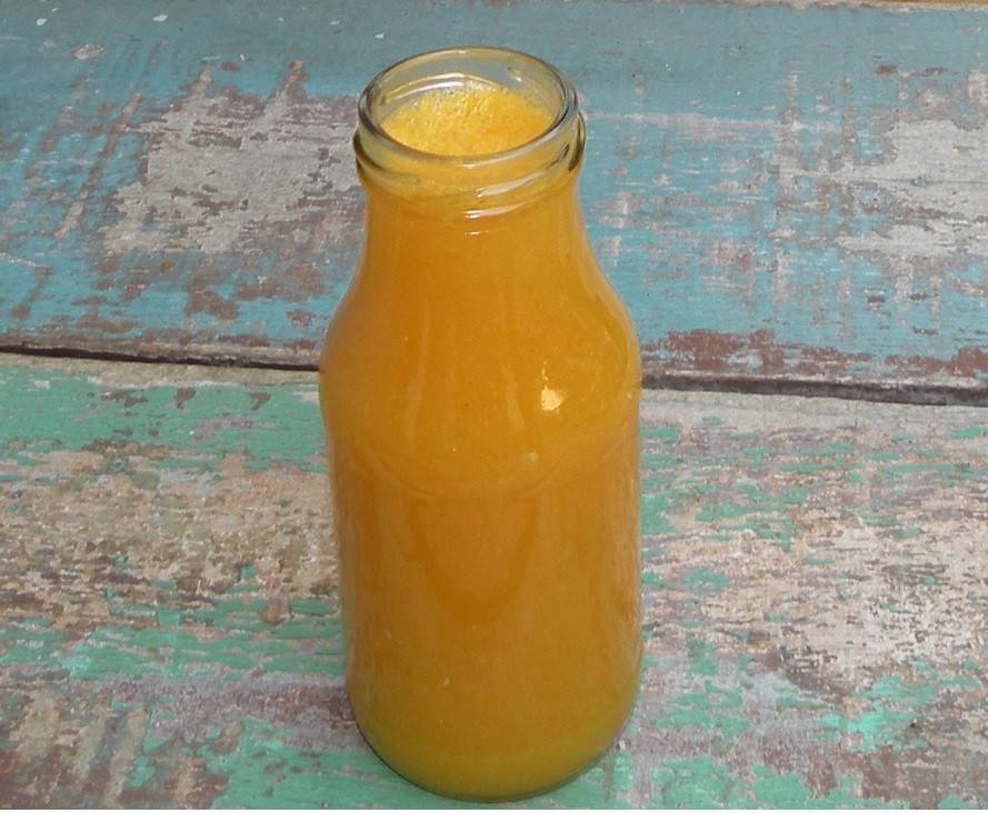 Ingwer-Mango-Saft