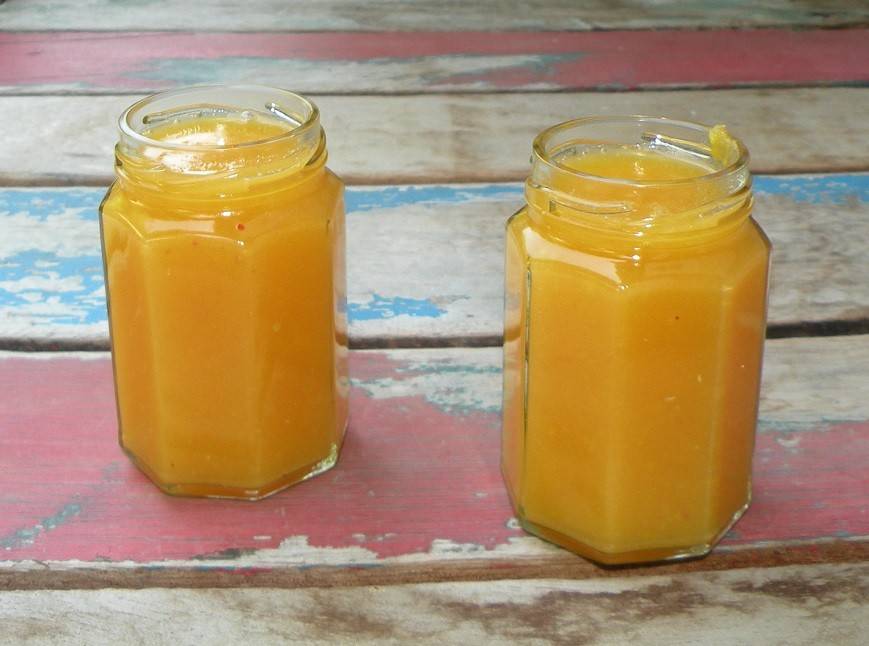 Mango-Orangen-Marmelade mit Chili Rezept - ichkoche.de Mango-Orangen-Marmelade mit Chili Rezept - ichkoche.de