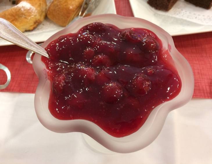 Warme Kirsch-Sauce Warme Kirsch-Sauce