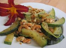 Garnelen-Zucchinipfanne Garnelen-Zucchinipfanne