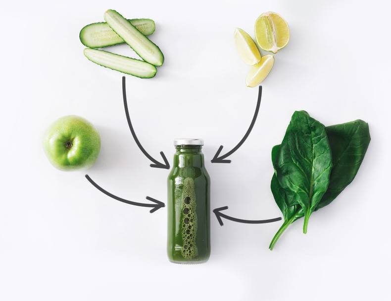 Gurken-Spinat-Smoothie Rezept