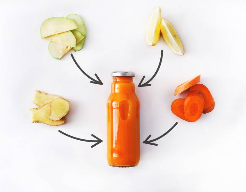 Karotten-Ingwer-Smoothie Rezept