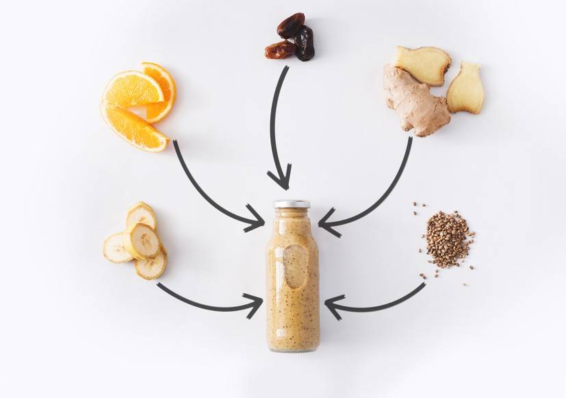 Bananen-Dattel-Smoothie
