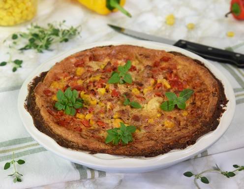 Erdäpfel-Quiche mit Thunfisch Rezept