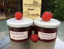Erdbeer Amaretto-Marmelade