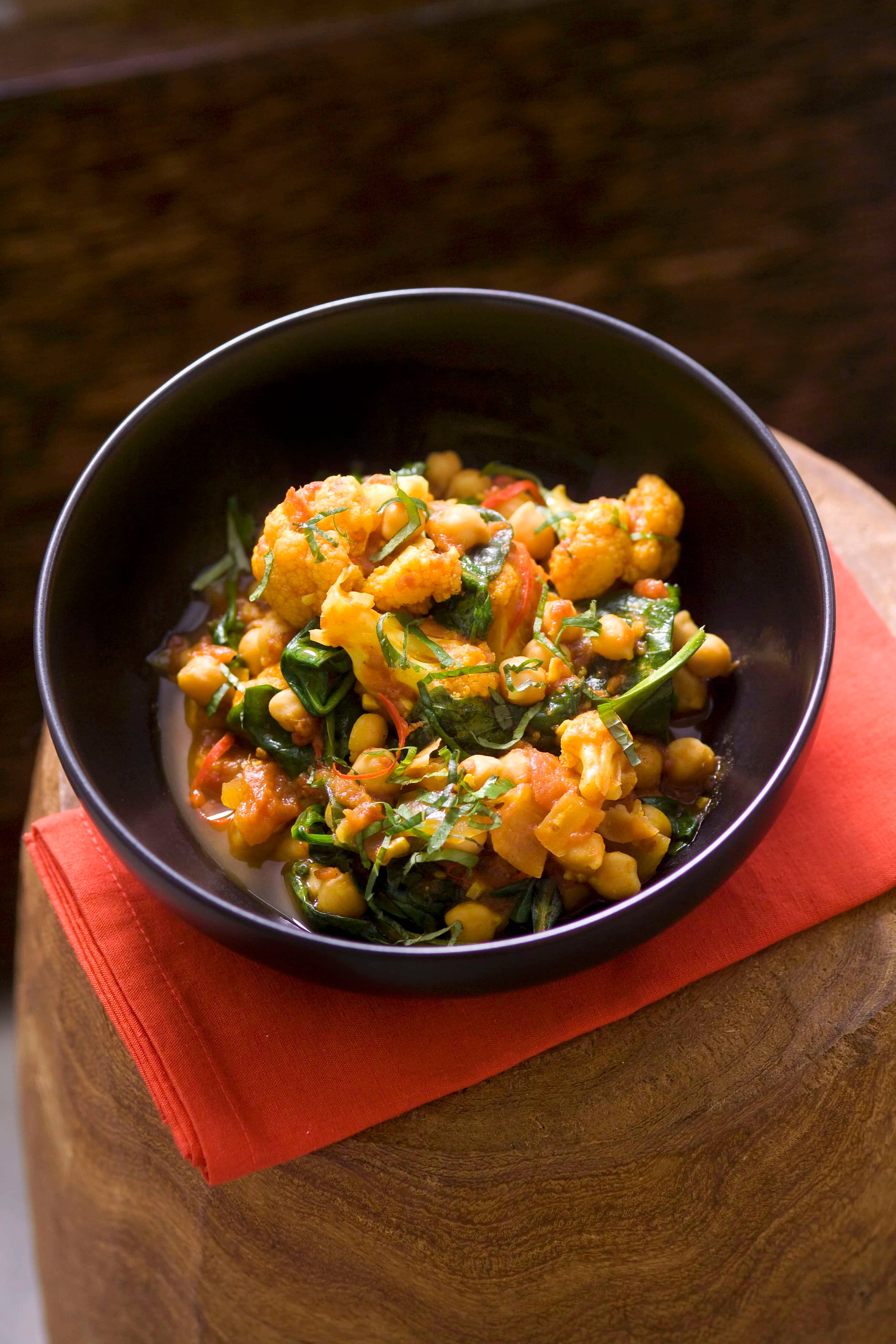Kichererbsen-Karfiol-Curry Rezept