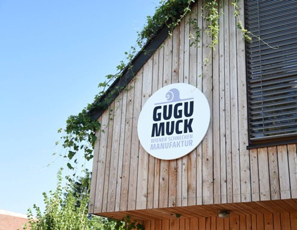 Willkommen in der Wiener Schneckenmanufaktur! Das Betriebsgebäude wurde als Holzbau in Riegelbauweise errichtet und beherbergt Shop, Bistro und die Manufaktur. Willkommen in der Wiener Schneckenmanufaktur! Das Betriebsgebäude wurde als Holzbau in Riegelbauweise errichtet und beherbergt Shop, Bistro und die Manufaktur.