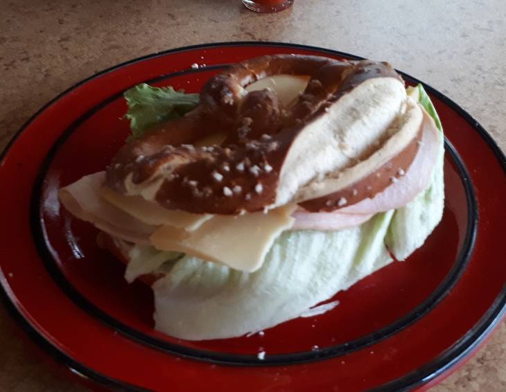 Münsterbrezel-Sandwich