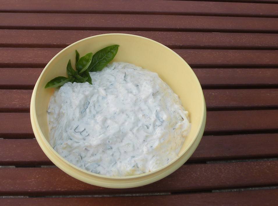 Fettarmer Tzatziki