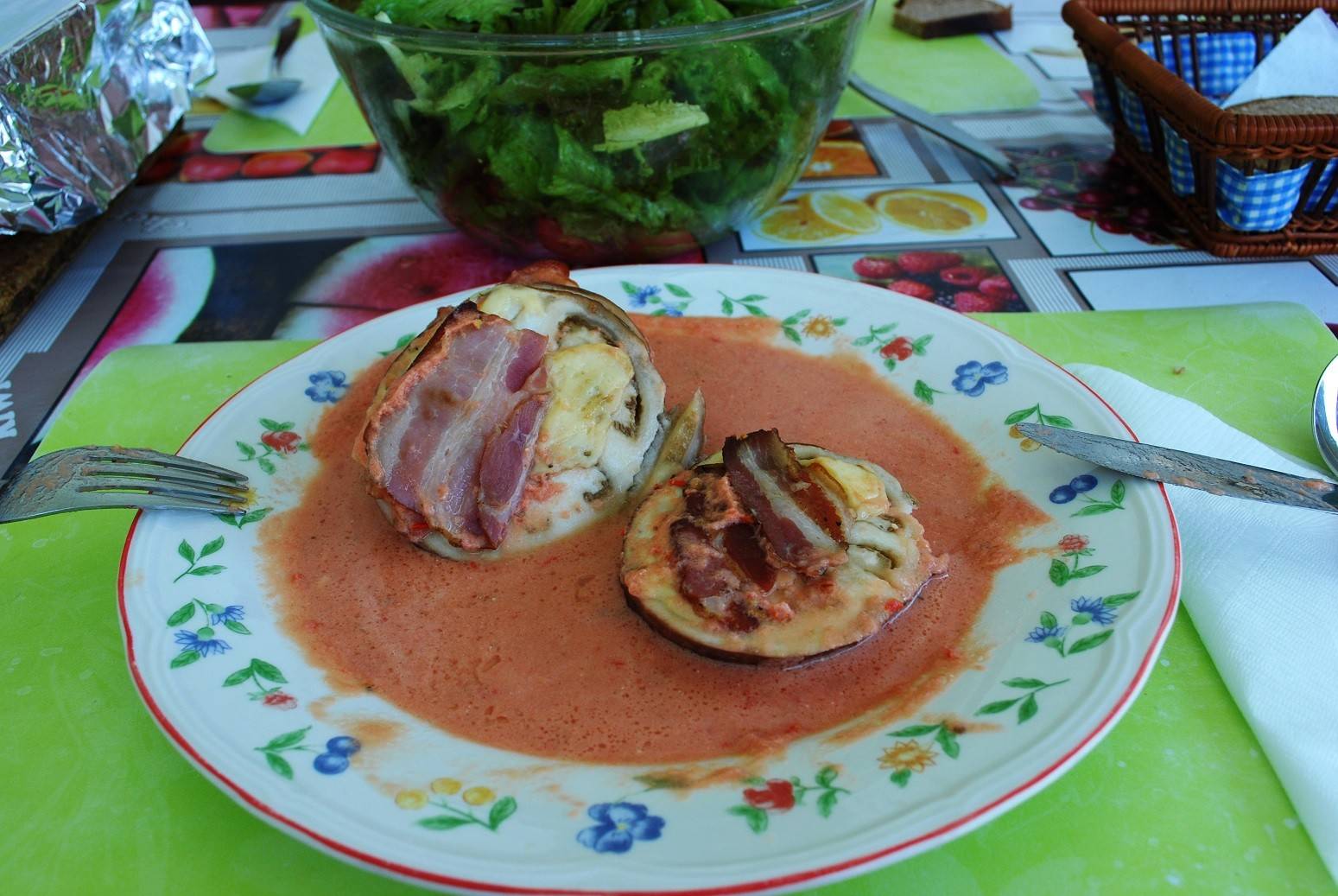 Gefüllte Melanzani