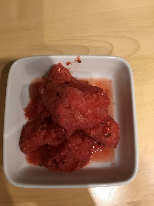 Wassermelonen Sorbet