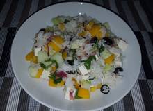 Griechischer Reissalat