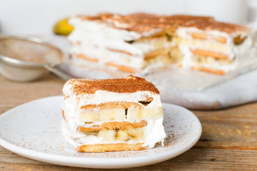 Topfen-Bananen-Tiramisu