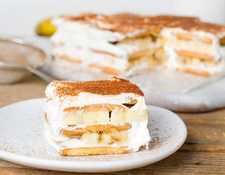 Topfen-Bananen-Tiramisu