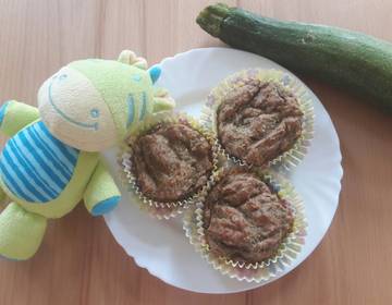 Zucchini-Muffins für Babys