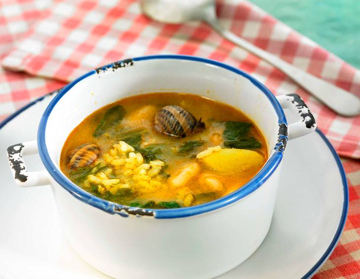 Reiseintopf mit Schnecken Reiseintopf mit Schnecken