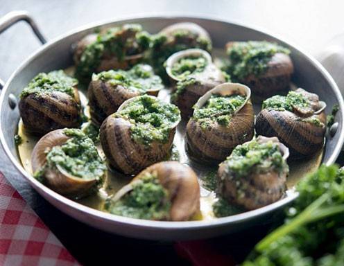 Escargots à L'Alsacienne