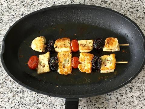 Halloumi Spieße