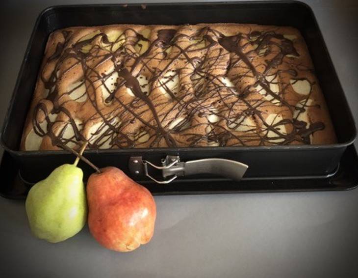 Birnen-Schoko-Kuchen Birnen-Schoko-Kuchen