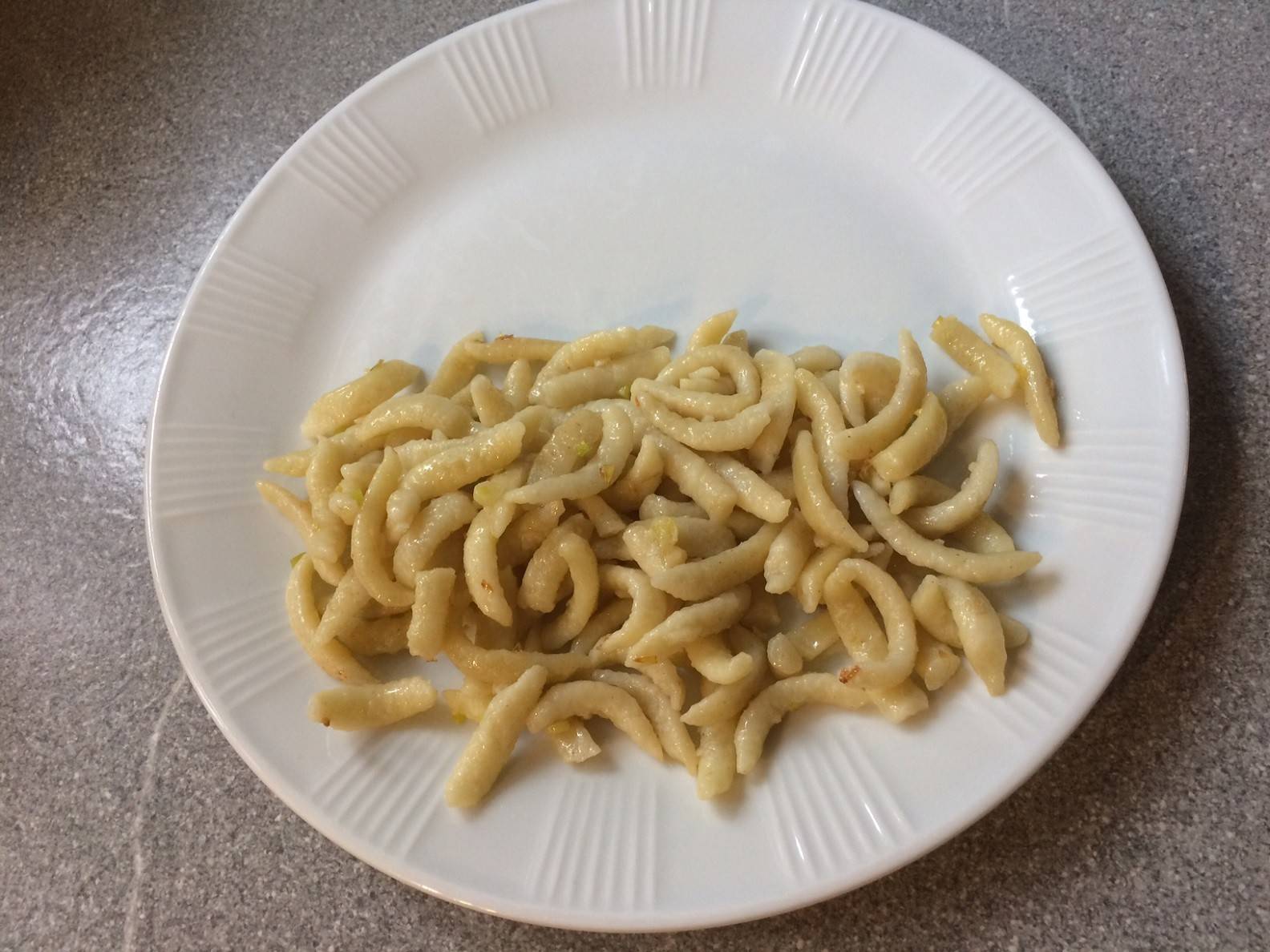 Topfenspätzle