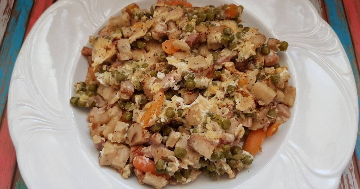 Restl Schnelles Restl-Gröstl Rezept - ichkoche.de