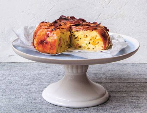 Nudel-Schinken-Kuchen Rezept