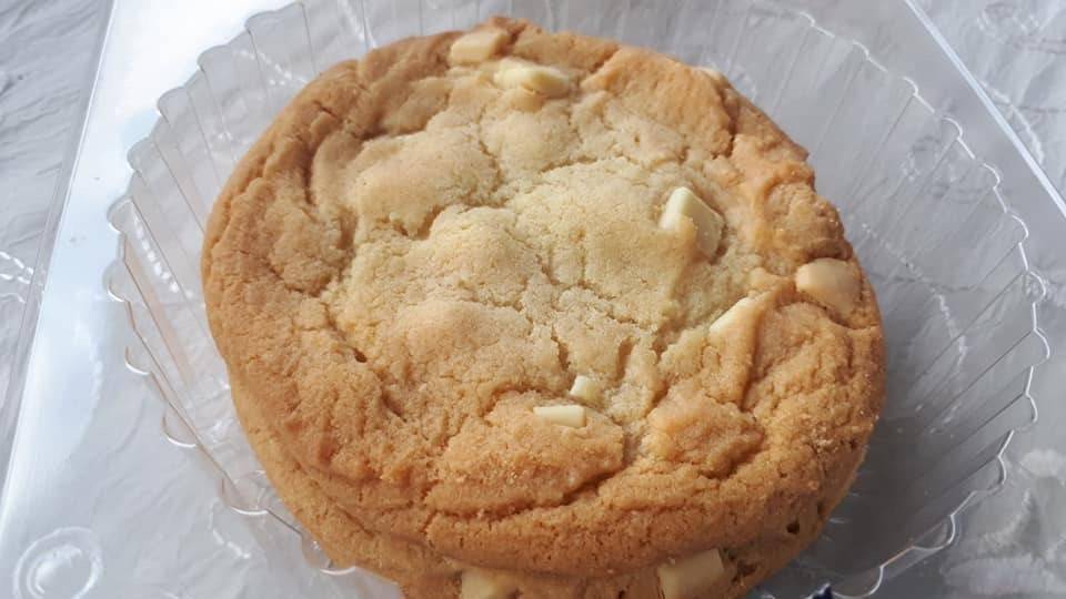 Cookies mit weißer Schokolade