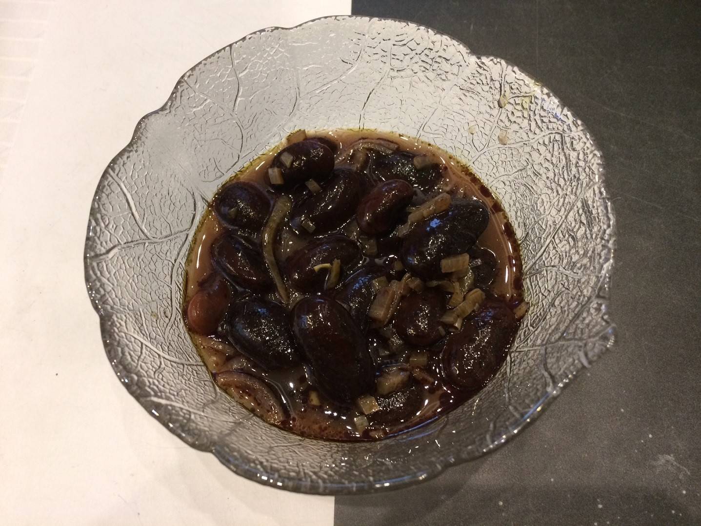 Käferbohnensalat mit Kürbiskernöl
