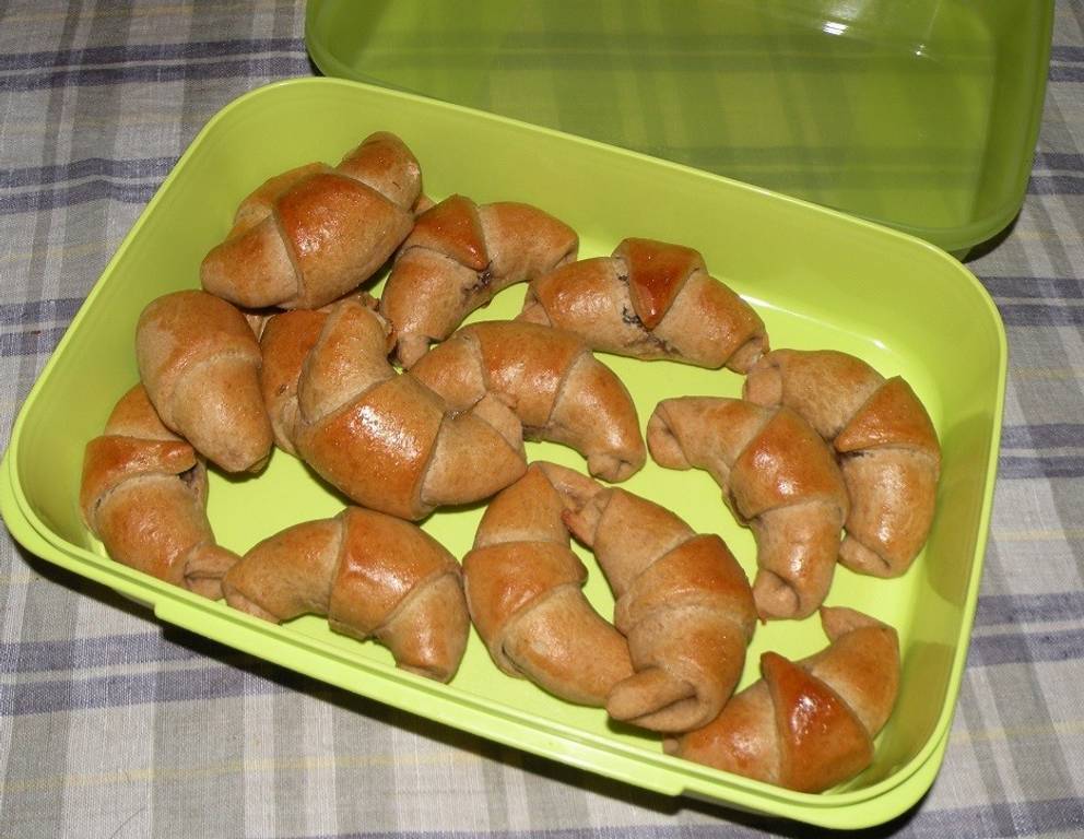 Pekannuss-Kipferl Pekannuss-Kipferl