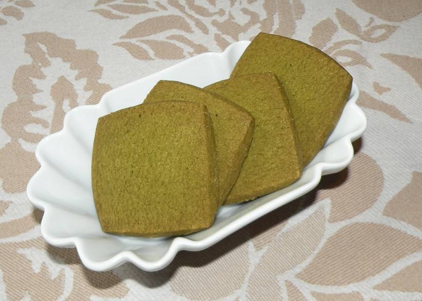 Matcha-Shortbreads