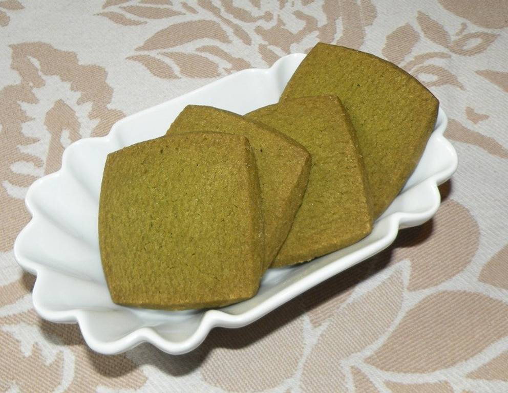 Matcha-Shortbreads Matcha-Shortbreads
