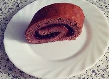 Biskuitroulade dunkel Biskuitroulade dunkel