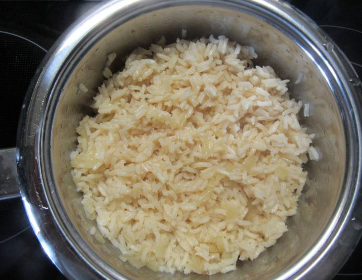 Gedünsteter Reis Gedünsteter Reis