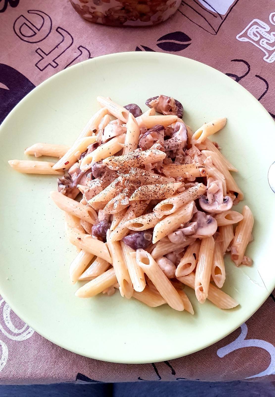 Spaghetti mit Shiitakepilzen in Oberssauce Rezept - ichkoche.de Spaghetti mit Shiitakepilzen in Oberssauce Rezept - ichkoche.de