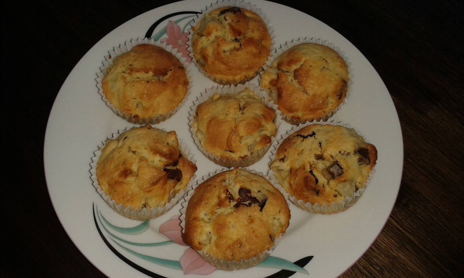 Birnen-Schokolade-Muffins