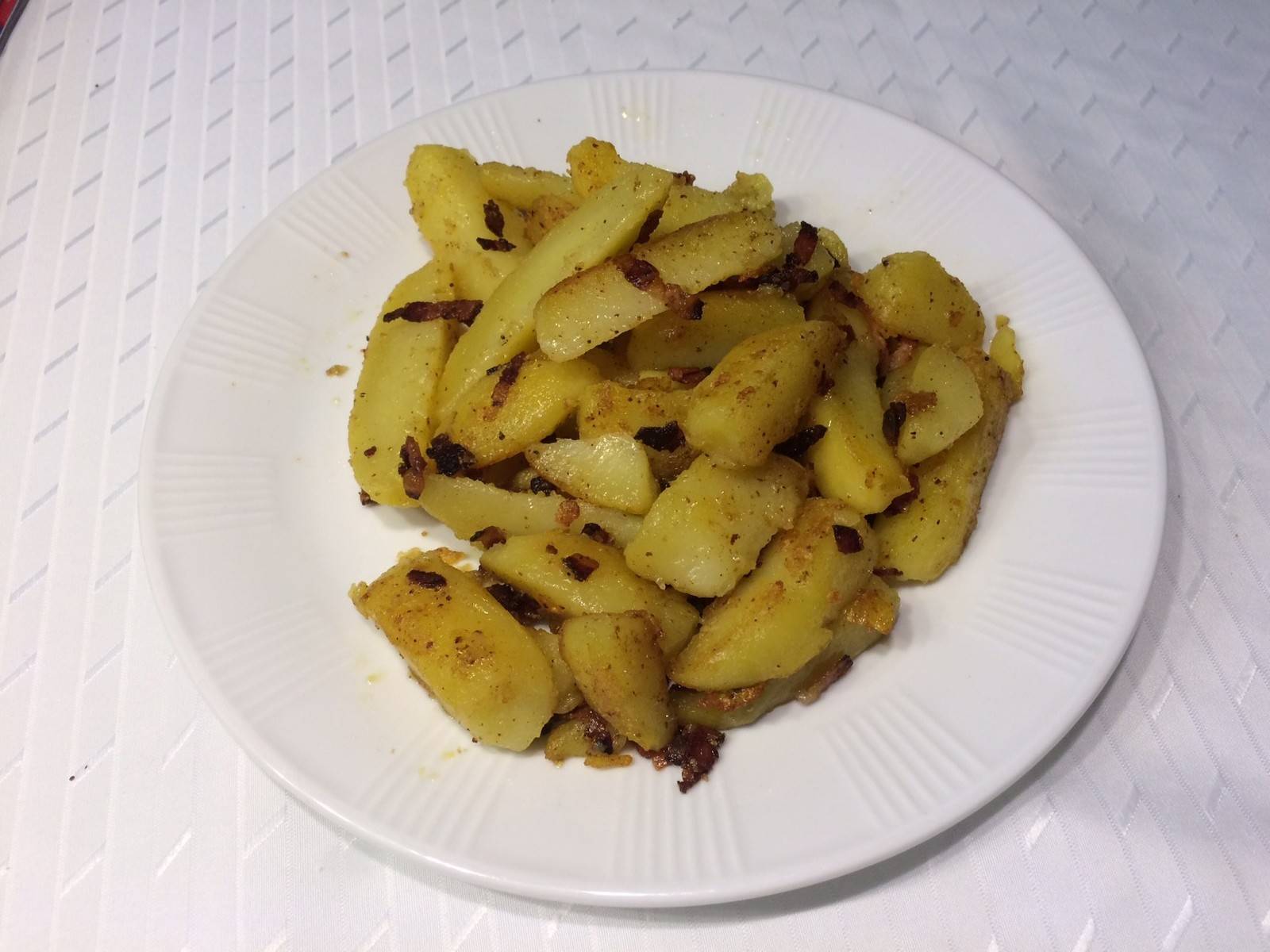Kartoffeln mit Speck