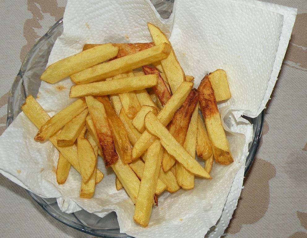 Pommes frites für Figurbewusste Pommes frites für Figurbewusste