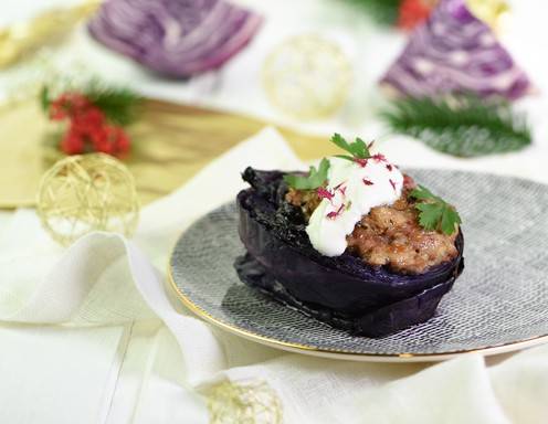 Gefülltes Rotkraut Rezept