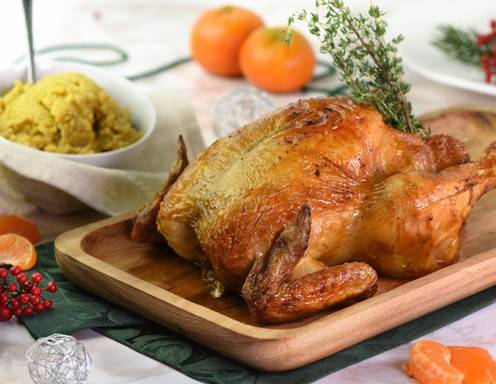 Mandarinen-Huhn Rezept - ichkoche.ch