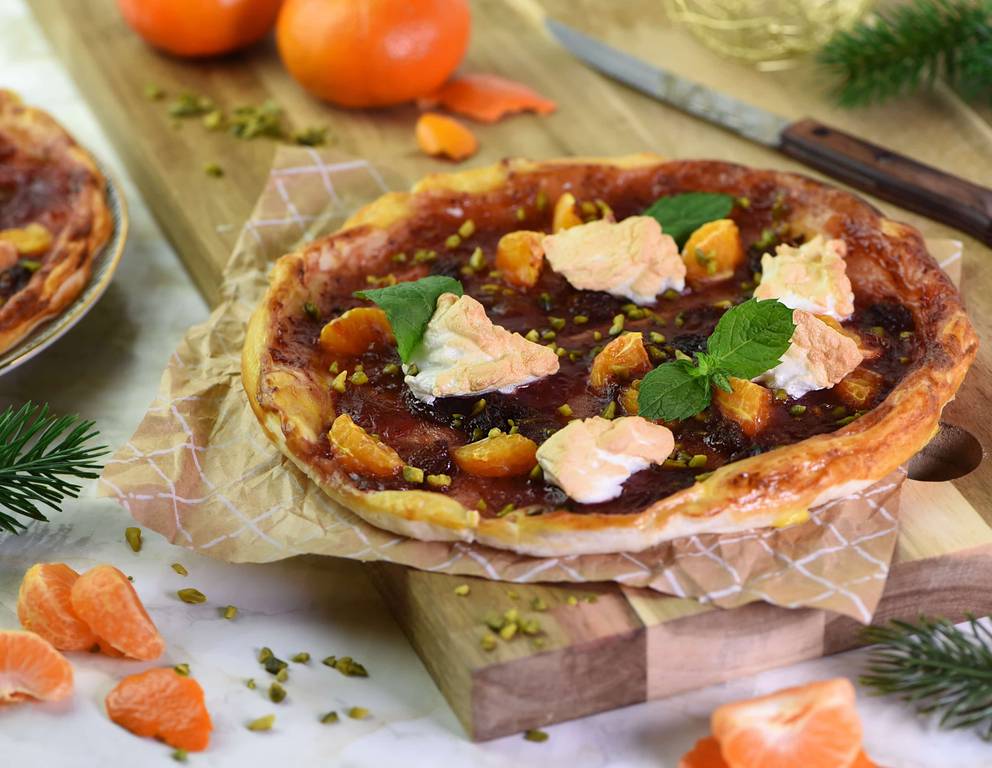 Mandarinen-Pizza Mandarinen-Pizza