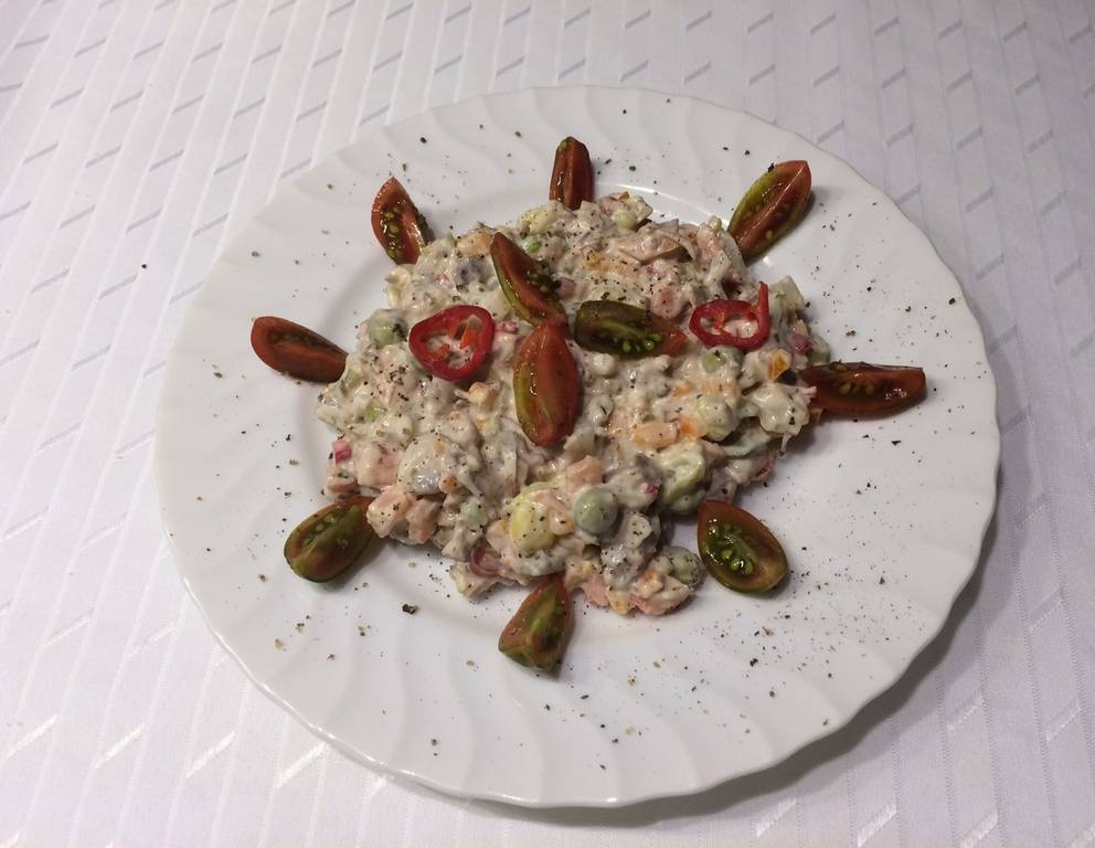 Scharfer Rindfleischsalat Scharfer Rindfleischsalat