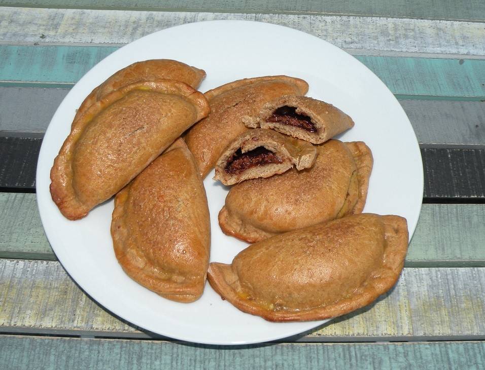 Piroggen mit Schwammerl-Zwiebel-Fülle