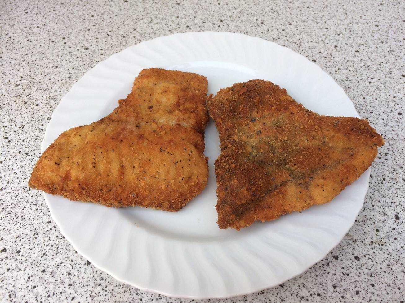 Gebratenes Rotbarschfilet