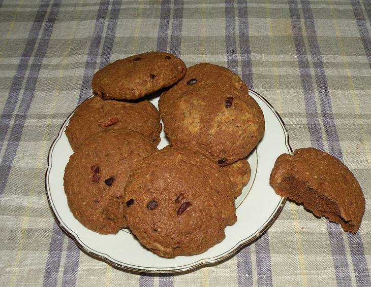 Schokolade-Nuss-Cookies