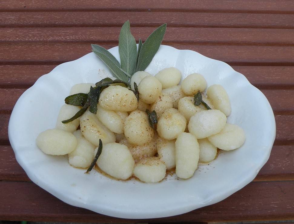 Gnocchi al burro con salvia