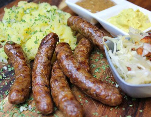 Reh-Bratwurst selber machen Rezept